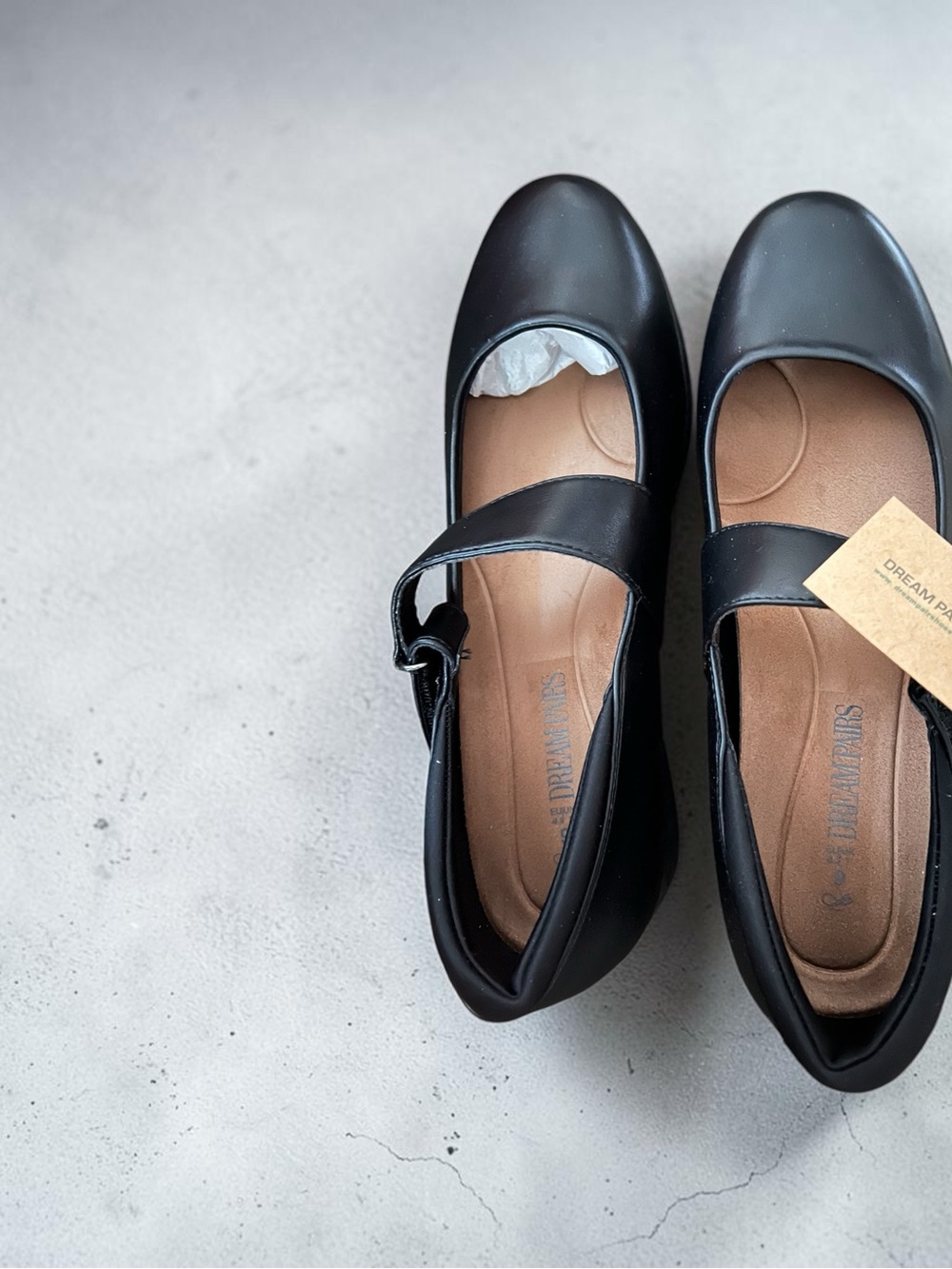 Dream Pairs Versatile Black Mary Jane Cushioned Flats - Picture 3 of 9